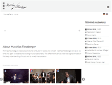 Tablet Screenshot of fletzberger.com